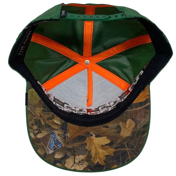 Goorin Bros The Farm Stag Snapback Hat Cap Green Camo Outdoor Hunting New - Picture 5 of 6